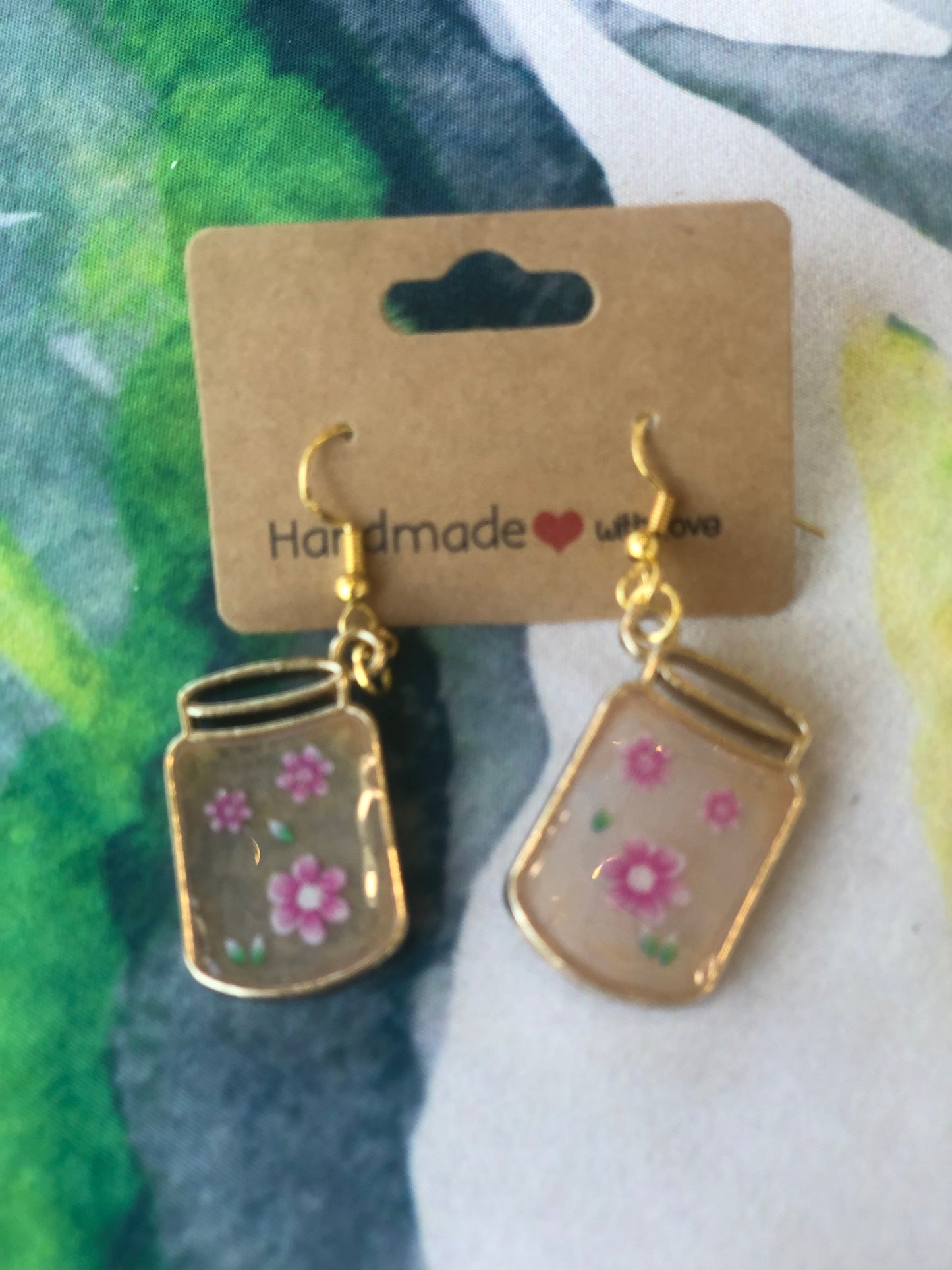 Mason Jar Earrings