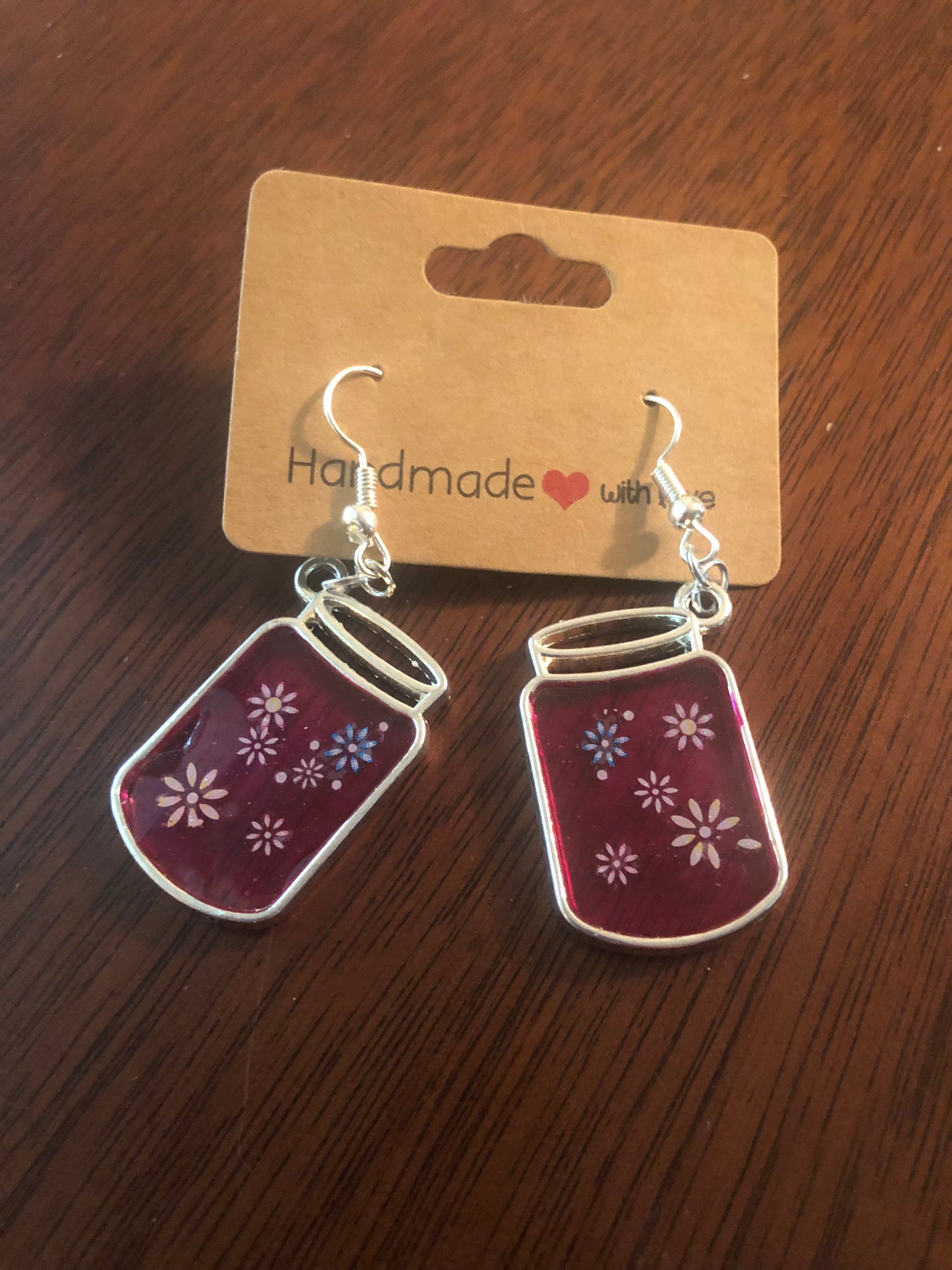 Mason Jar Earrings