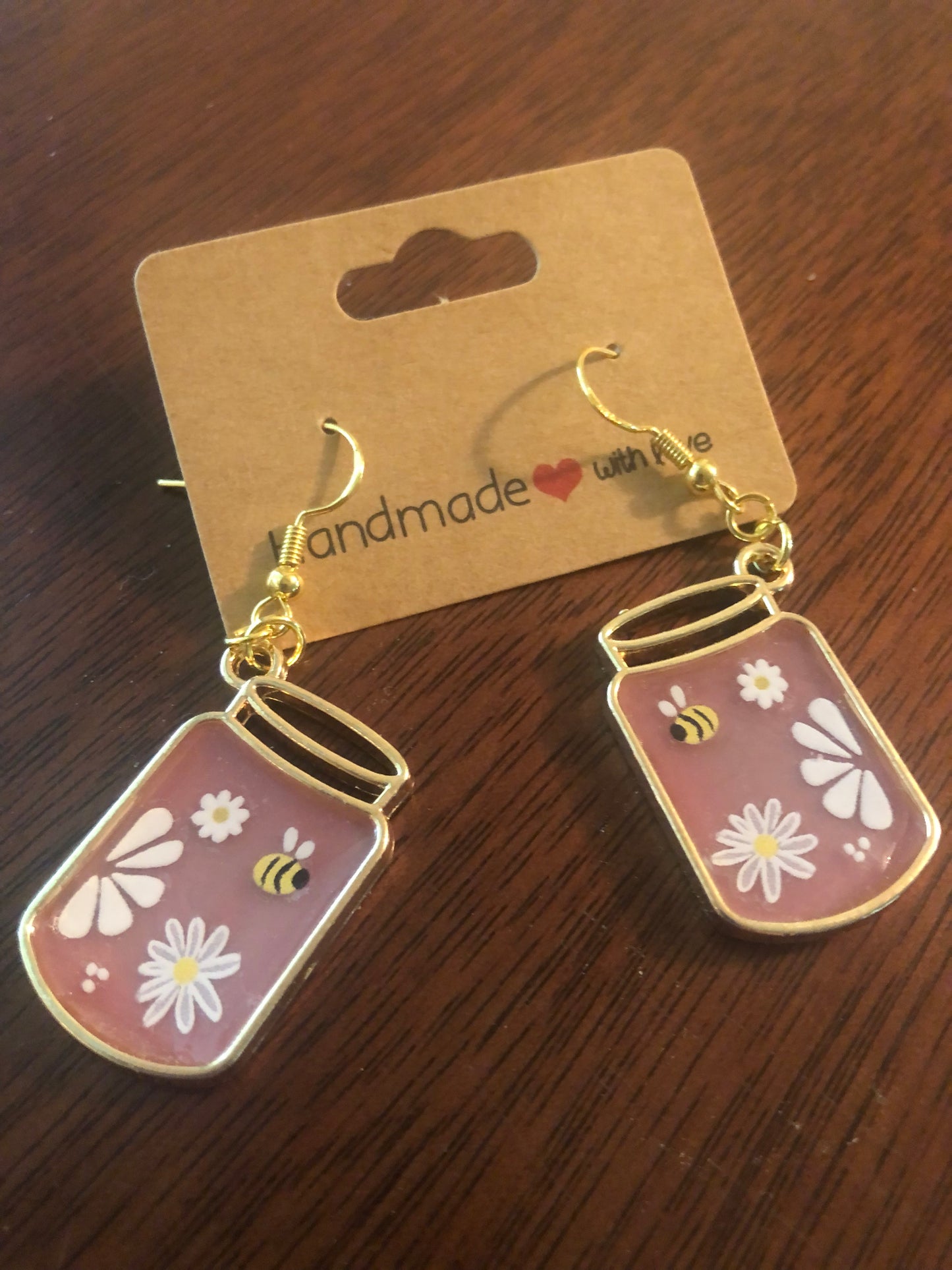 Mason Jar Earrings