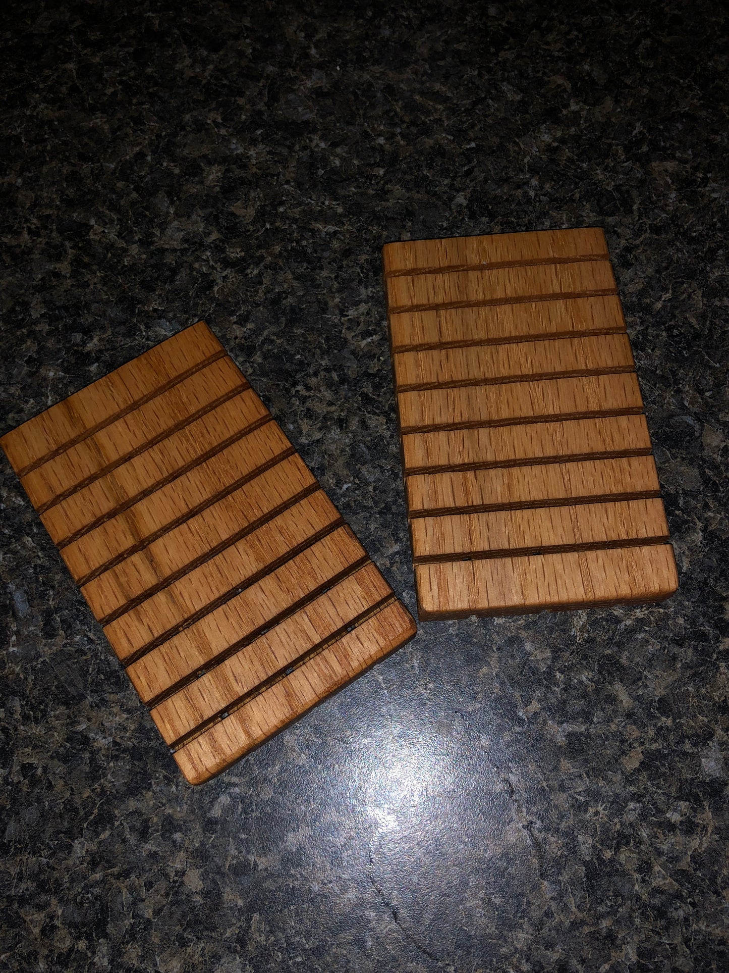 Red Oak Soap Dish