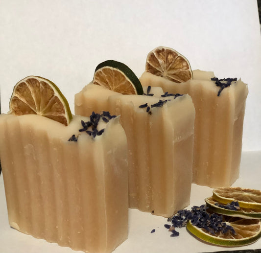 Lavender Lime Goat Milk Soap